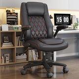 High Back Executive Office Chair, Big and Tall Office Chair 400LBS with Rubber Wheels