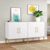 Buffet Sideboard Cabinet with Storage, Modern Wooden Free Standing Cabinet