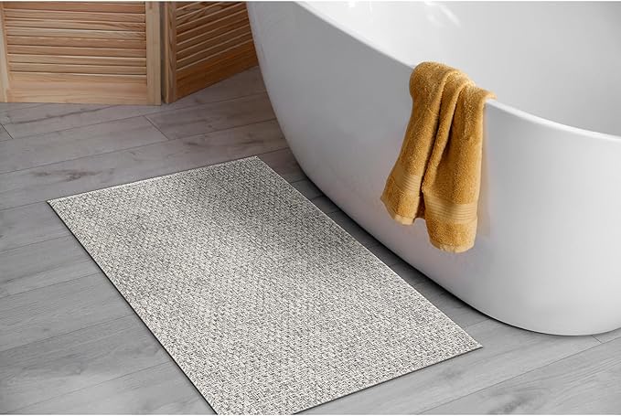 Easy Jute Rug 9x12, Indoor Outdoor Natural Color Farmhouse Area Rugs for Living Room