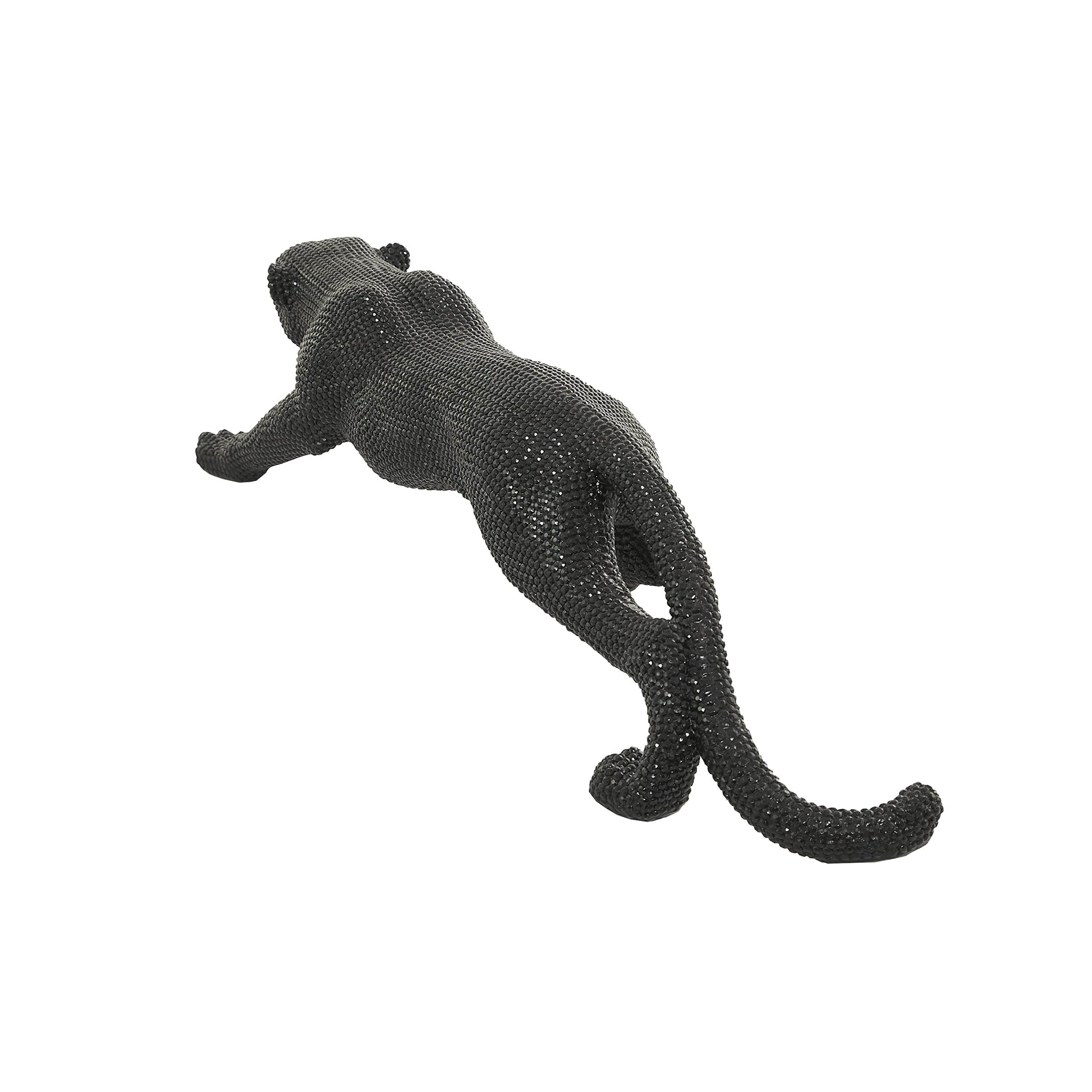 Polystone Leopard Decorative Sculpture Home Decor Statue