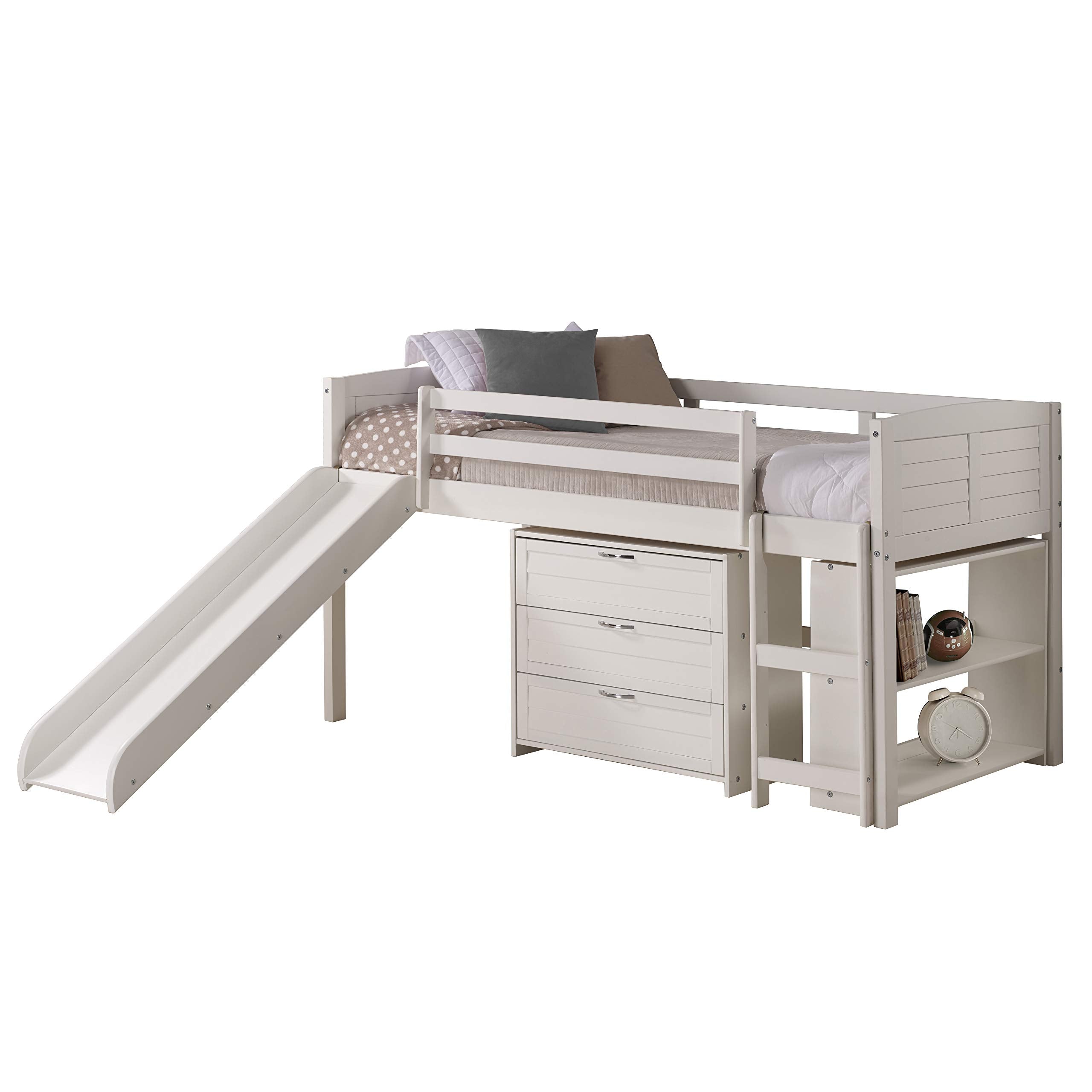 Modular Low Loft Bed with Slide - Group C