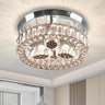 Modern Small Chandeliers Ceiling Light Fixture Square Flush