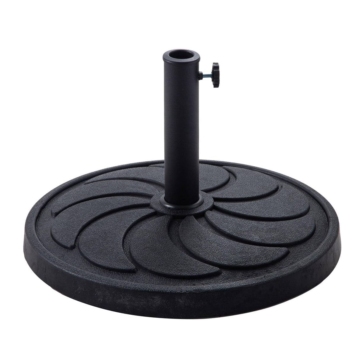 40 lb Round Heavy Duty Round Base Stand for Outdoor Patio Market Table Umbrella