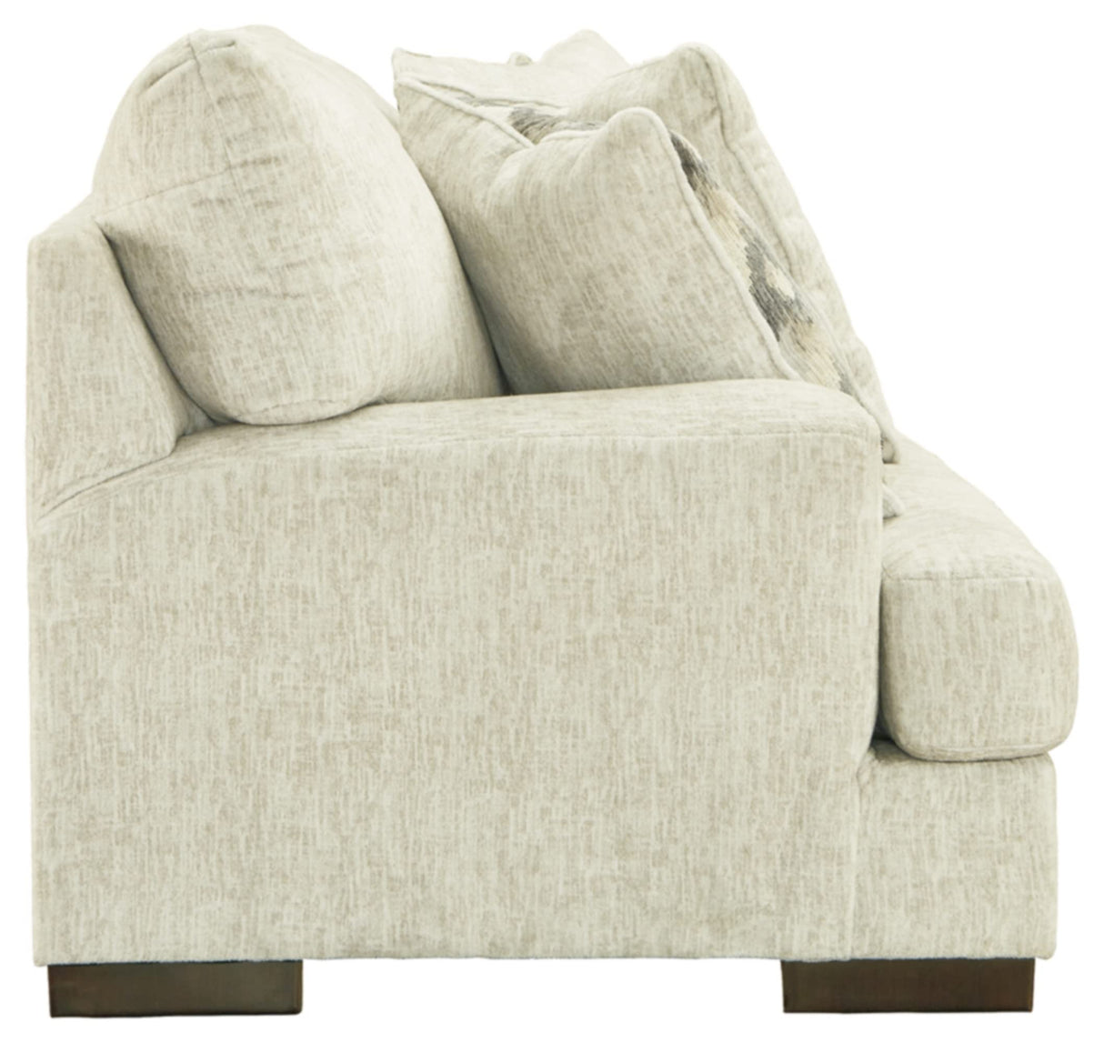 Signature Design by Ashley Caretti Contemporary Sofa with Accent Pillows, Beige