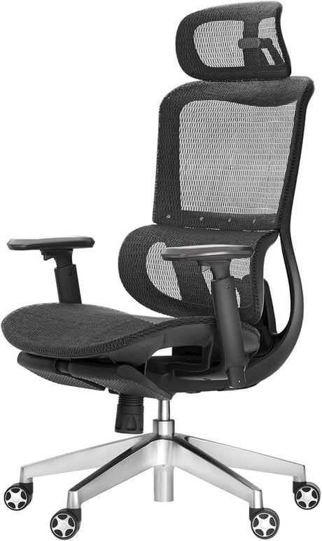 Ergonomic Office Chair,mesh Office Chair with Footrest |Big and Tall Office Chair| Headrest