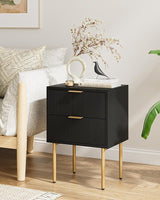 Drawer Night Stand for Bedroom, Small Side Table with Drawer, Bedside Furniture, End