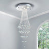 3-Lights Modern Chandelier K9 Crystal Chandelier Light Fixture