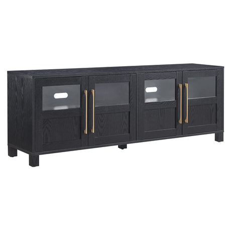 Holbrook TV Television-Stands, 68" Wide, Black Grain