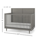 Surrey Hill 4-in-1 Convertible Crib, Baby Crib Converts to Day Bed, Toddler Bed and Full Size Bed