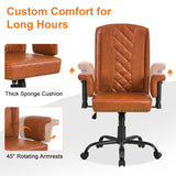 Ergonomic Office Chair with High Backrest and Adjustable Armrests