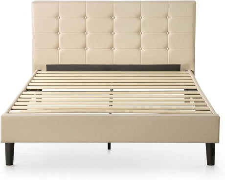 Zinus Ibidun Platform, Full, Beige