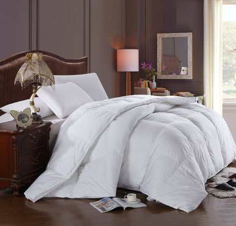 King Size 300-Thread-Count Hungarian Goose Down Alternative Comforter 100 Percent