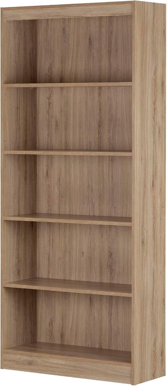 South Shore Axess 5-Shelf Bookcase - Royal Cherry