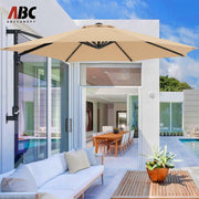Patio Umbrella 10FT - Wall Mount Outdoor Hanging Umbrella Sunshade Umbrella