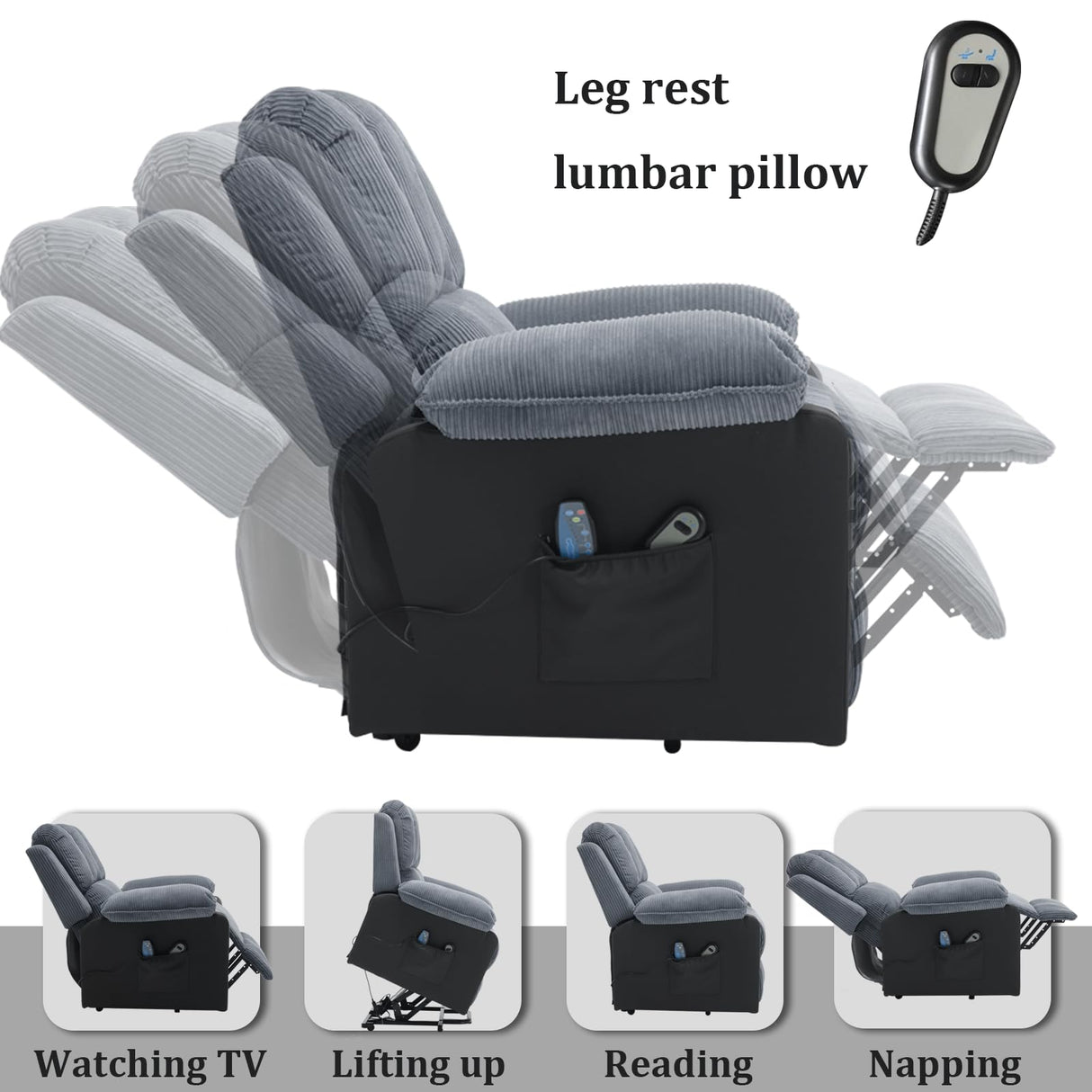 Lift Chair, Power Lift Recliner Chair for Elderly, Power Recliner Chairs for Adults