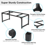 Large Office Desk Computer Table Study Writing Desk Workstation for Home Office