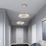 Modern Chandelier Light Fixture, Crystal Pendant Raindrop Chandelier, Maria Theresa