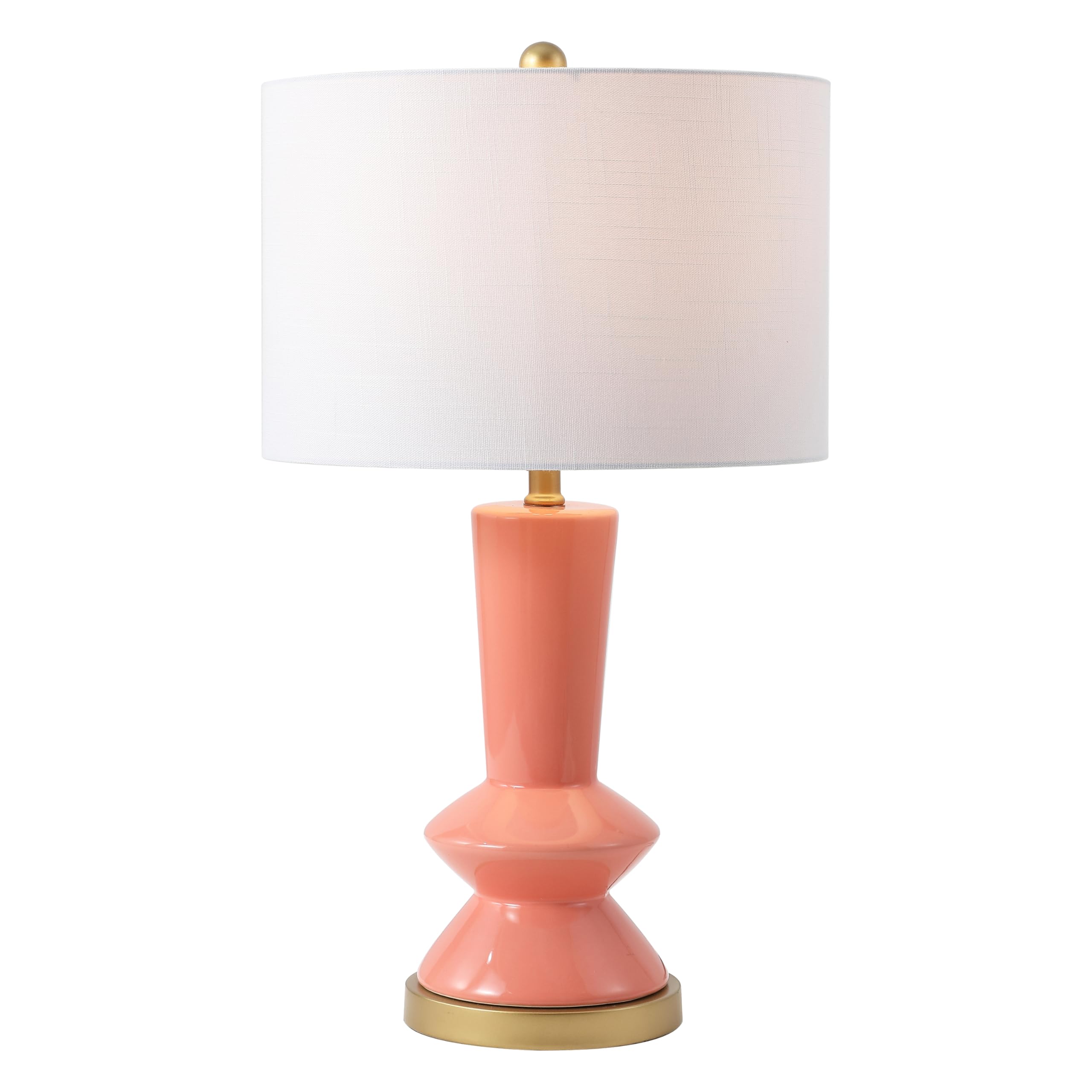 27" Ceramic/Iron Contemporary Glam LED Table Lamp Bedside Desk Nightstand Lamp