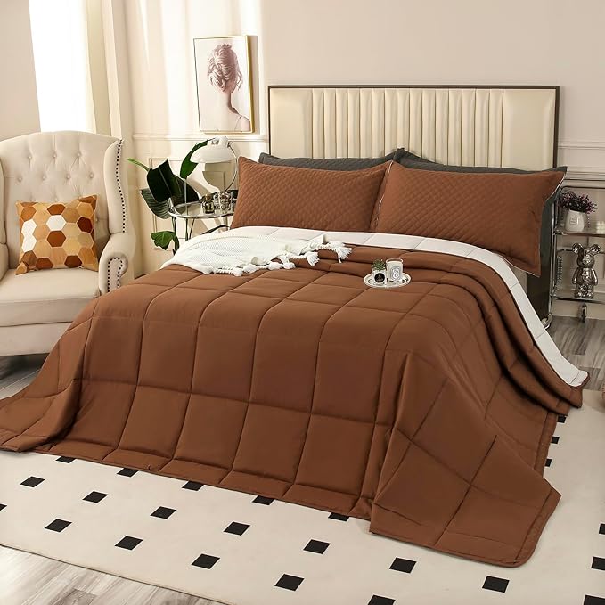 128x120 Oversized King Plus Comforter, Extra Large King Size