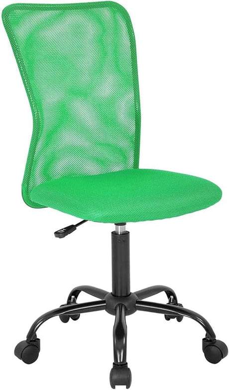 Mesh Office Chair Armless Task Chair Mid Back Ergonomic Computer Desk Chair