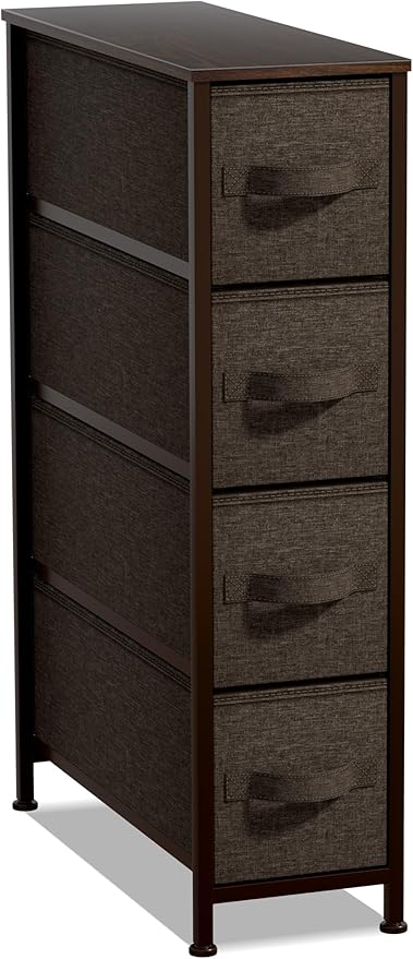 Nightstand Storage Organizer with 3 Drawers - Kids Girls, Boys Bedroom Furniture