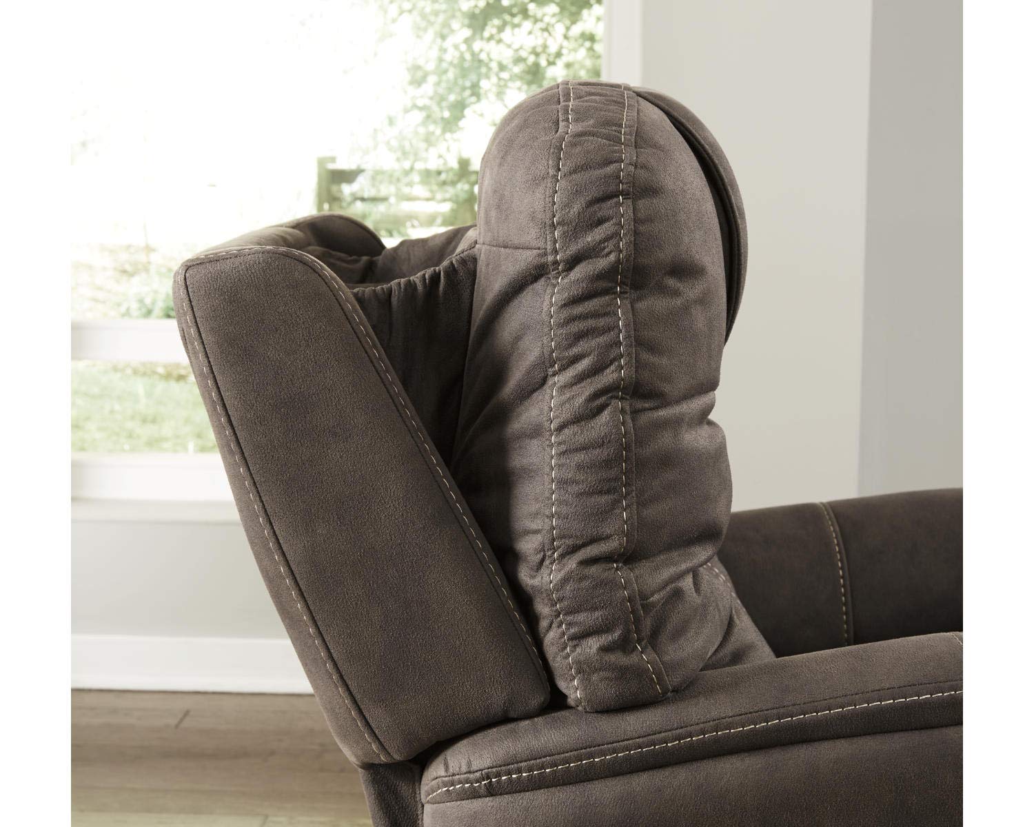 Ballister Contemporary Power Lift Recliner, Brown