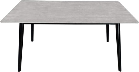 Riley Modern Dining Rubberwood Legs and Laminate Table Top