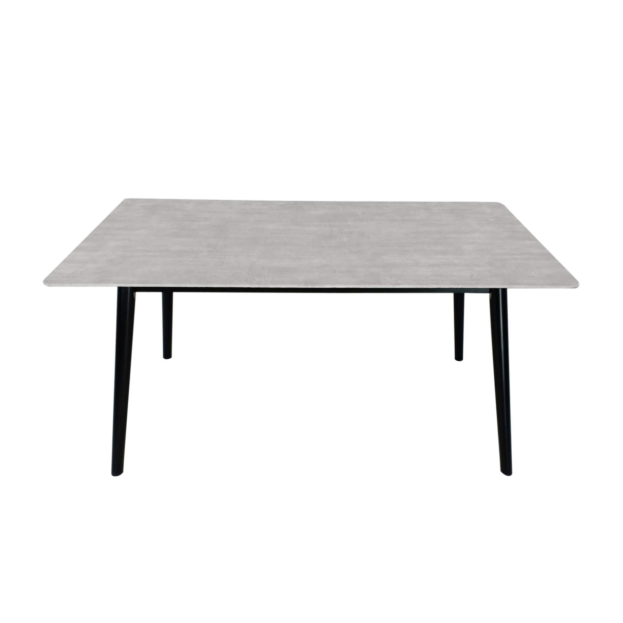 Riley Modern Dining Rubberwood Legs and Laminate Table Top