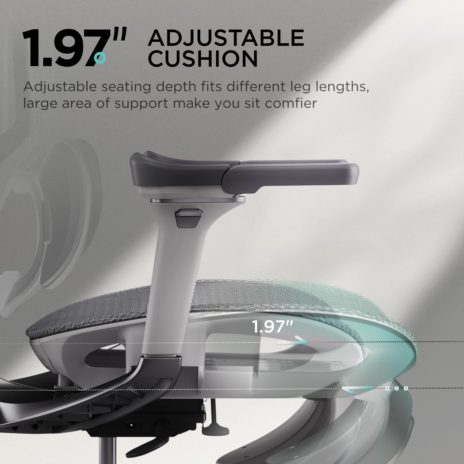 E3 Pro Ergonomic Office Chair - Big & Tall with 3-Zone Lumbar Support