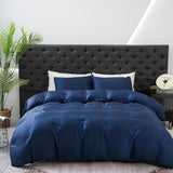 100% Cooling Duvet Cover King Rayon Derived from Bamboo Comforter Cover Cooling for Hot Sleepers Moisture