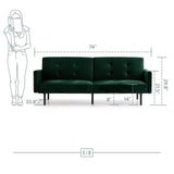 Gilman Futon - Futon Sofa Bed - Futon Couch - Small Futon - Living Room Furniture