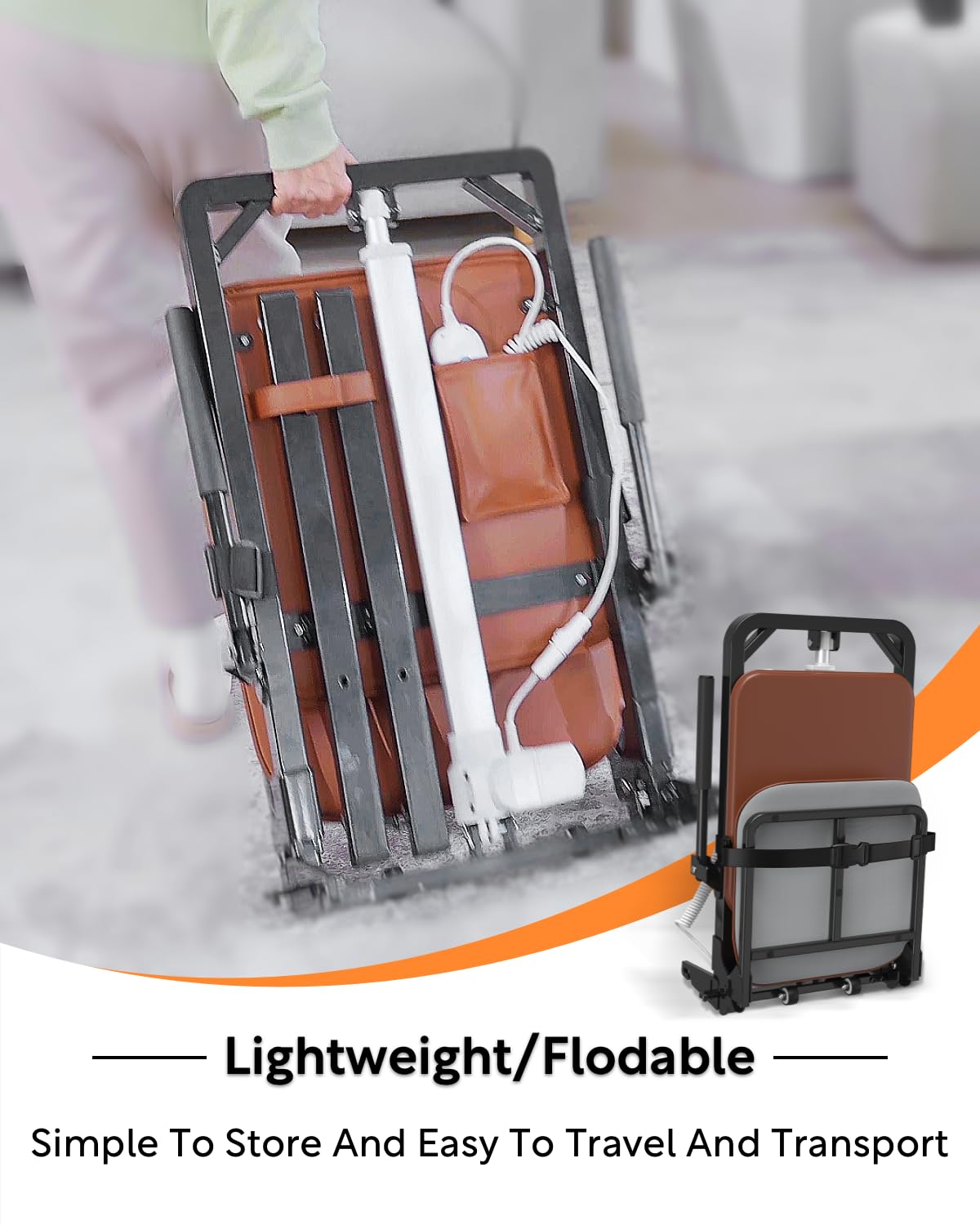 Electric Floor Lift, Preassembled Heavy Duty Lift Chairs, Fall Assist Devices Help