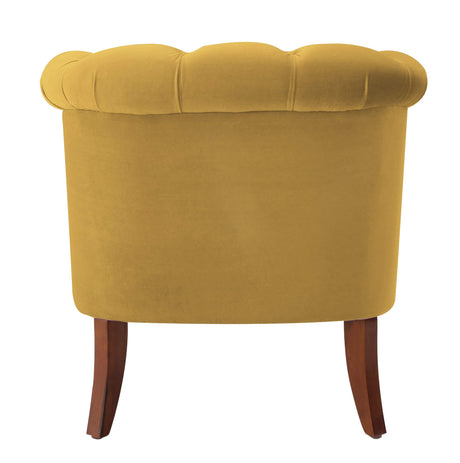 Jennifer Taylor Katherine Tufted Accent Chair, Large, Gold (2483-959)