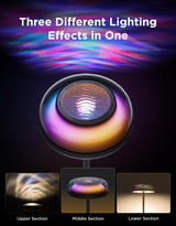 RGBIC Uplighter Floor Lamp with Matter Support - 1000lm LED Corner Light