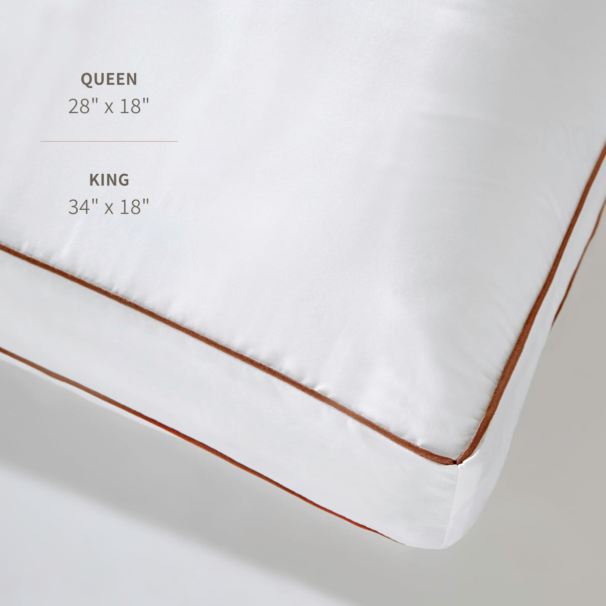 Latex Pillow - High Loft (6" - 7”) - Hypoallergenic Pillow with Shredded Latex Core