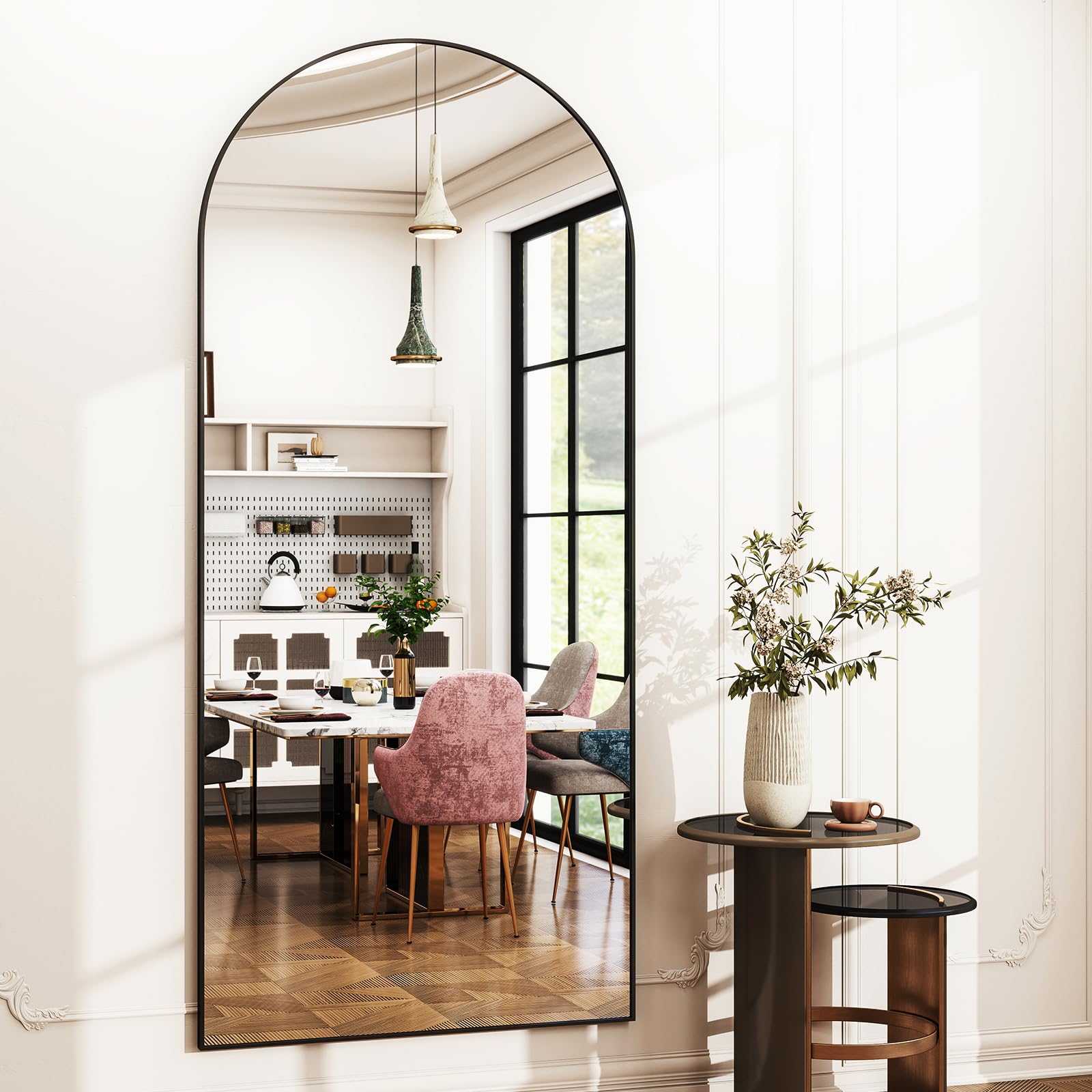 Arched Full-Length Mirror, Arched Floor Mirror
