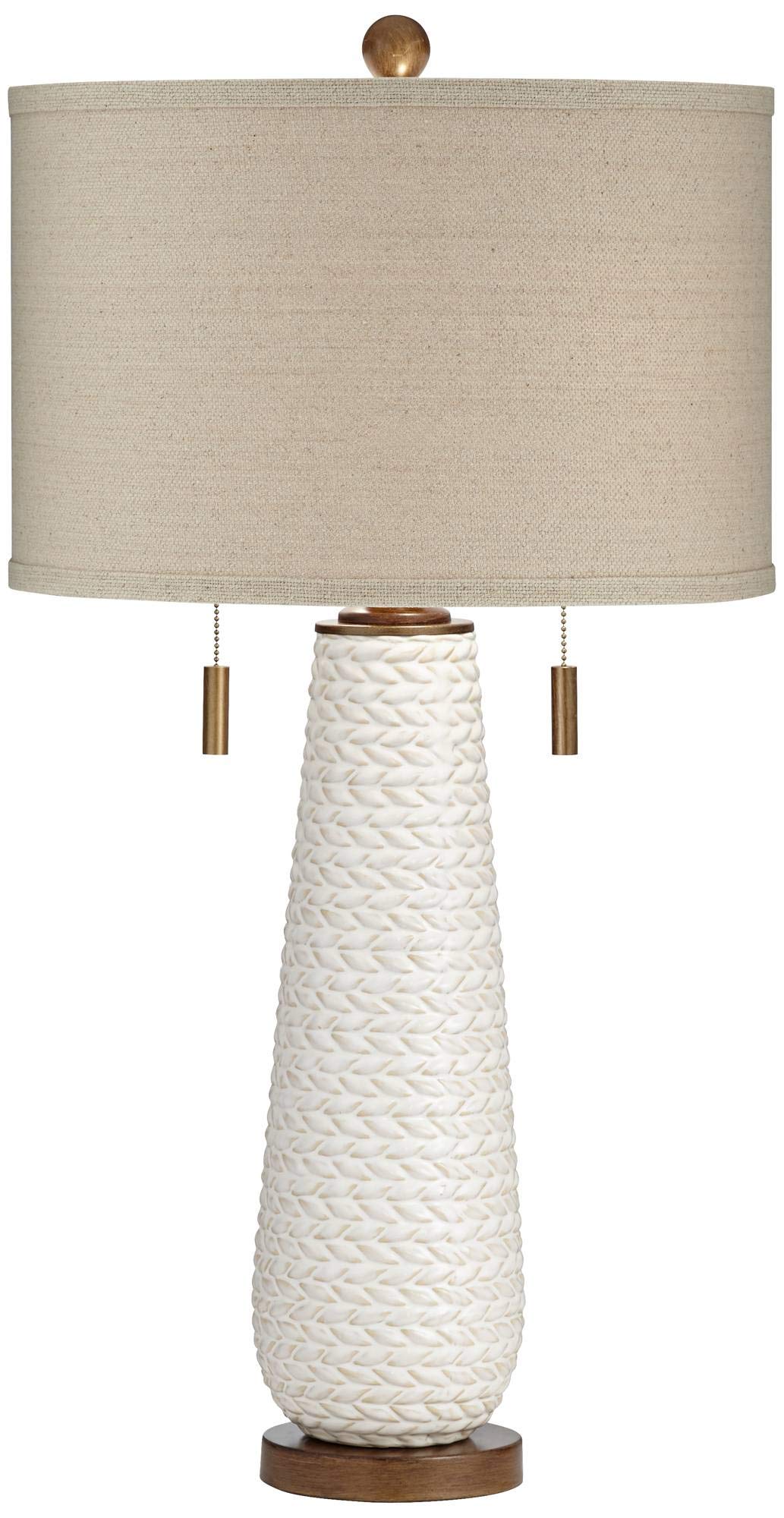 Kingston Mid Century Modern Table Lamp 32.75" Ceramic