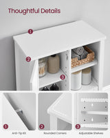 Bathroom Floor Storage Cabinet, Bathroom Cabinet Freestanding, Kitchen Cabinet,