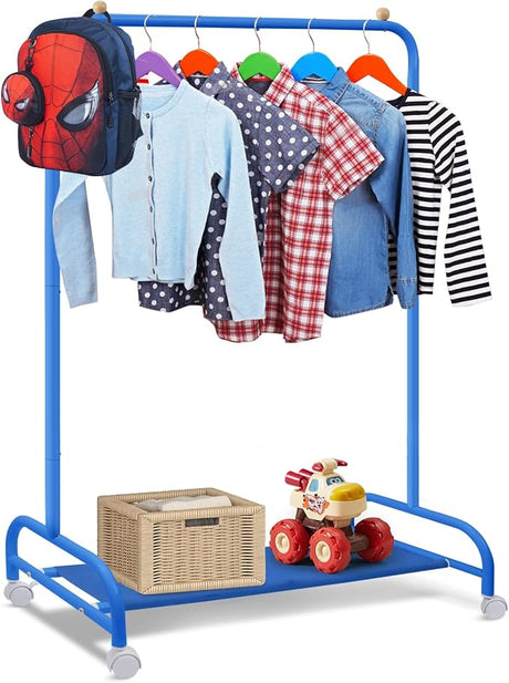 Kids Clothing Rack, Baby Clothes Rack for Hanging Clothes