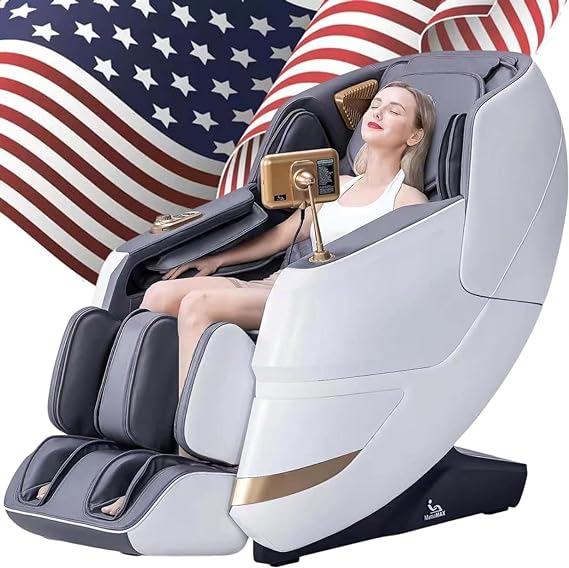 2024 4D Massage Chair, Full Body Recliner with Zero Gravity,