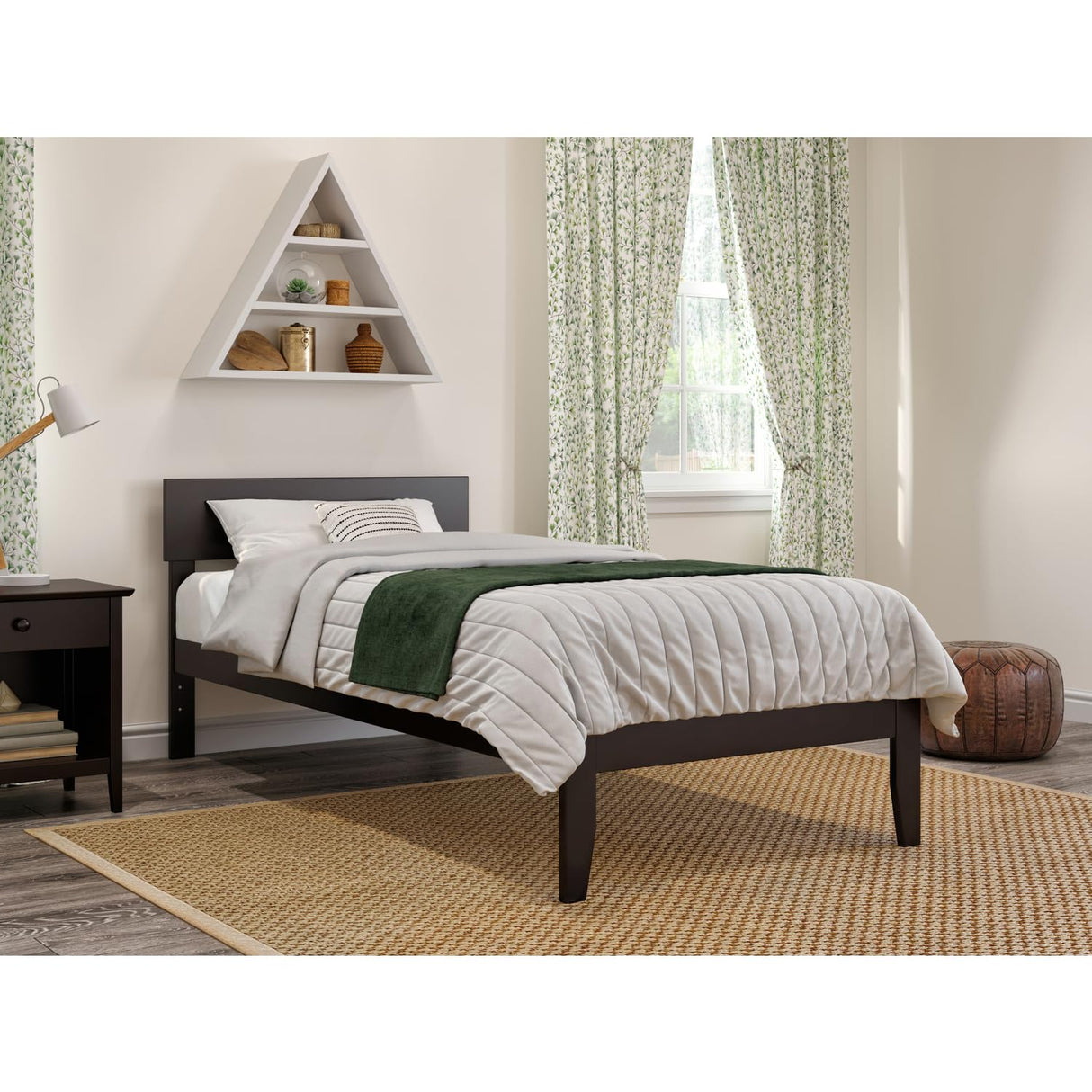 Mastery Twin Extra Long Bed in Espresso