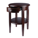 Wood Concord occasional Table, Antique Walnut