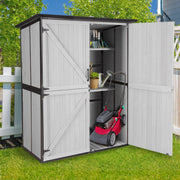 Outdoor Storage Cabinet with Adjustable Shelves