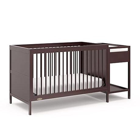 Fable 4-in-1 Convertible Crib & Changer (Espresso) – GREENGUARD Gold Certified