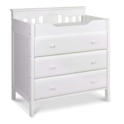Jayden 3-Drawer Changer Dresser in White, Greenguard Gold Certified