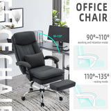 Office Chair, Big High Back PU Leather Computer Chair, Executive Office Chair