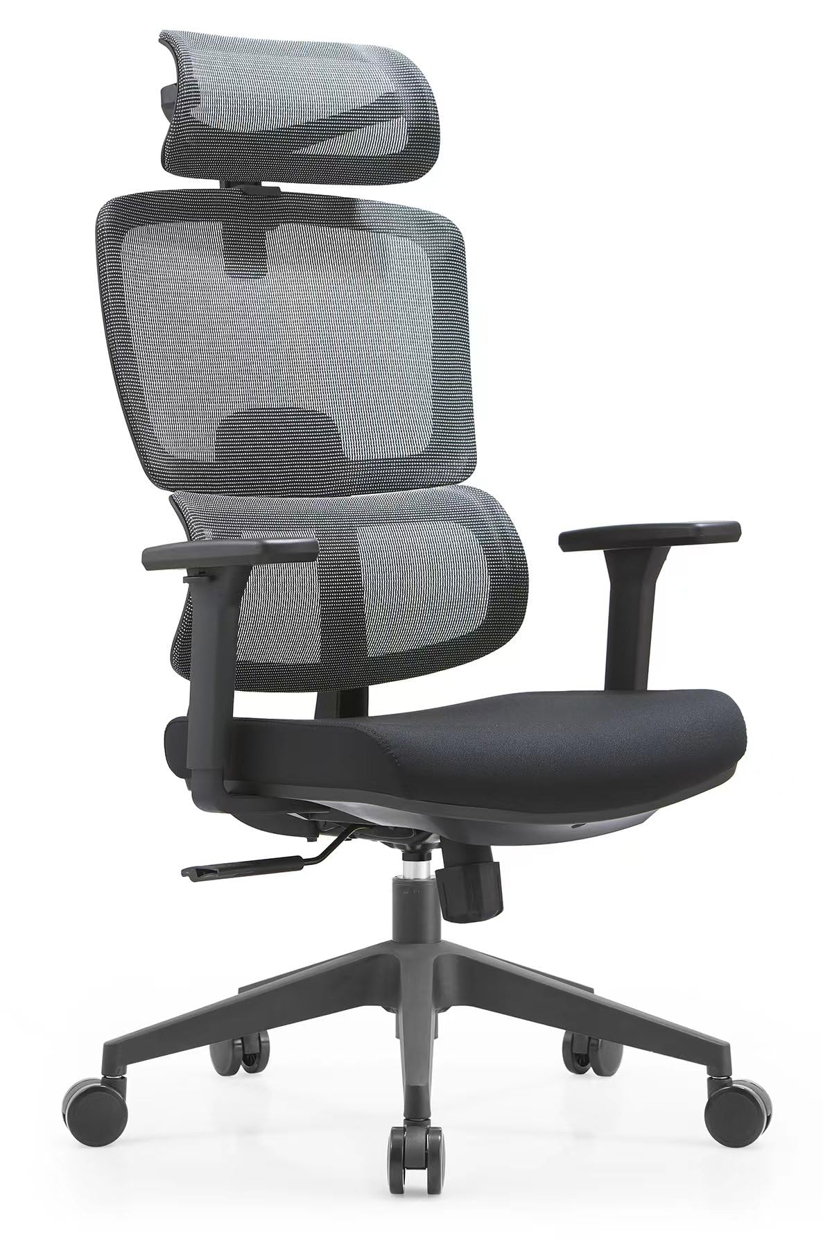 Premium Mesh Executive Home Office Desk Chair, with Ergonomic Lumbar, Black