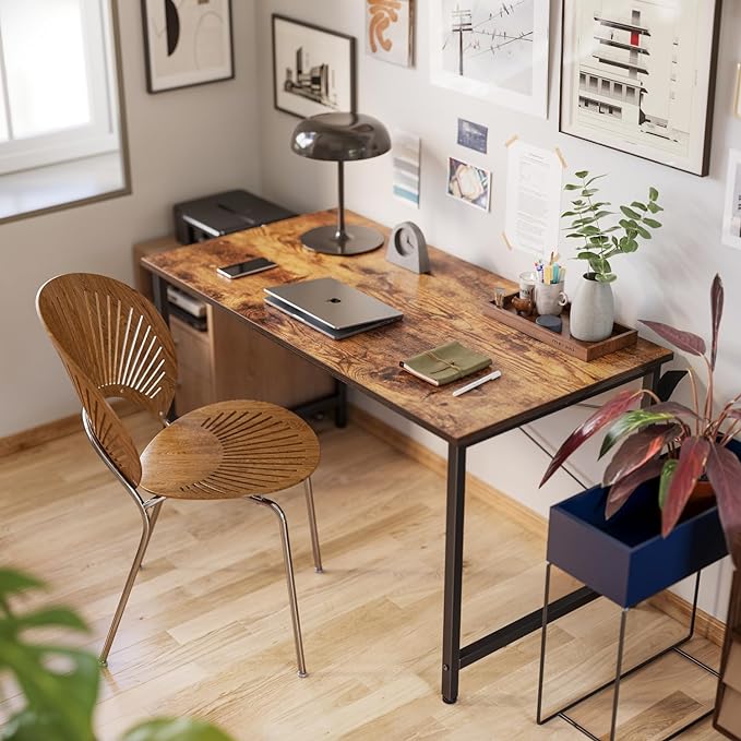 Computer Desk, 40 inch Home Office Small Desk, Modern Simple Style PC Table