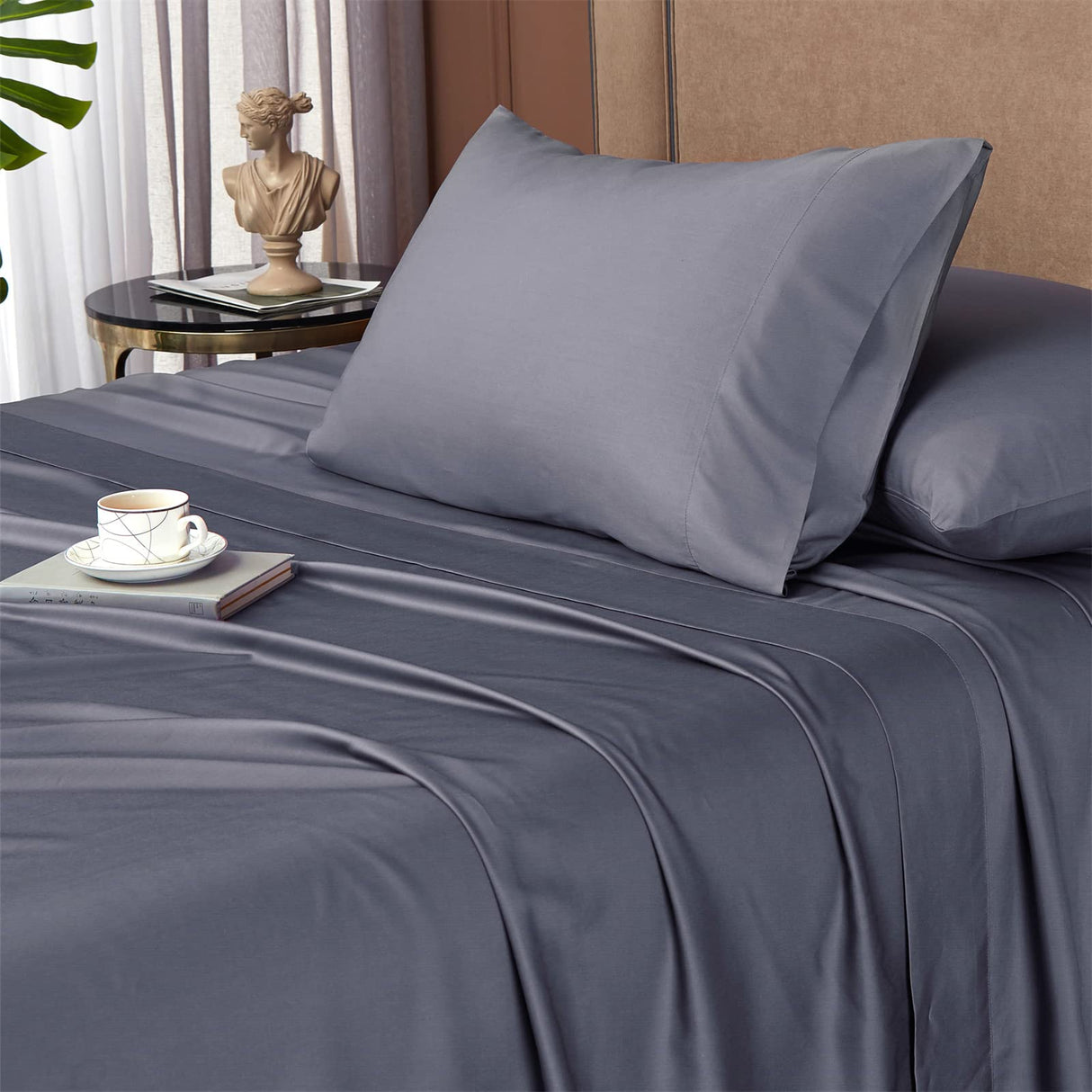 Cooling Sheets King, Rayon Derived from Bamboo