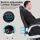 Ergonomic Executive Office Chair with Adjustable Lumbar Support